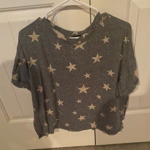 Short sleeve shirt with stars